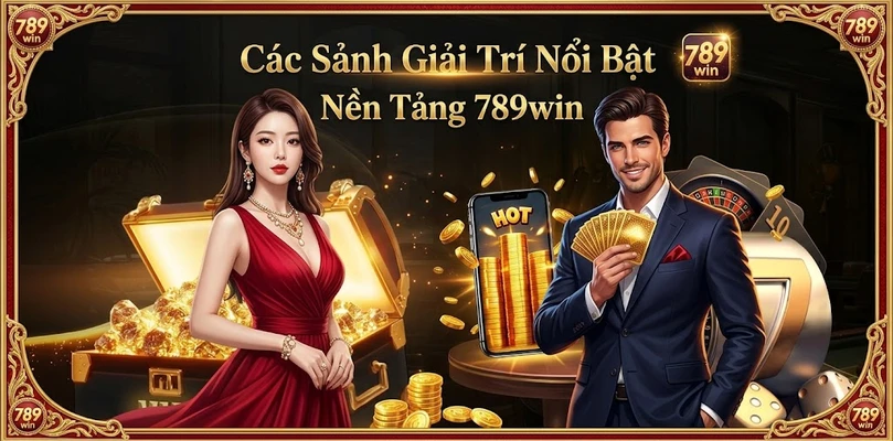 Các Sảnh Giải Trí Nổi Bật Nền Tảng 789win