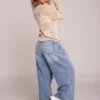 Buzo tejido floral