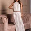 Set tejido falda